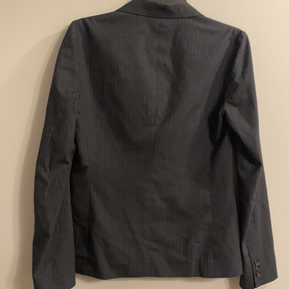 KORS Michael KORS blue pinstriped blazer dry-cleaned size 2 - Picture 6 of 6